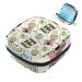 Women's binding-up bags Colorful camera pattern ladies tampon storage bag tampon storage pocket zip pockets menstrual tied bags multi06