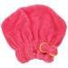 Hair Turbans for Wet Hair Shower Head wrap Quick Dry Head Turbans Quick Dryer Hat Women Hair Towel wrap Hair Stuff Towel Shower Cap for Women Hair Drying Cap Dry Hair Cap Miss Cute Rosy Medium