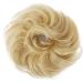 CAISHA by PRETTYSHOP Synthetic Fiber Hairpiece Scrunchie Scrunchy Updo Slightly Wavy Blond Mix G28B blond mix #86AT613 G28B