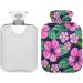 Tropical Hibiscus Heat Bottle for Pain Relief | 2L Hot Water Bag & Heating Therapy - Buy Online on GoSupps.com