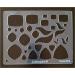 Cabtopia Lapidary Jewelry Design Template Stencil - Essential - Buy Online on GoSupps.com