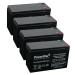 PowerStar 12V 9AH SLA Battery Replaces CP1290 6-DW-9 HR9-12 PS-1290F2-4PK