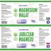Magnesium Malate 2000mg per serving 180 Vegetable Capsules Tested by a Third Party Laboratory Gluten Free and GMO Free - Buy Online on GoSupps.com