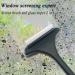 Multifunctional Screen Brush 2 in 1 Mesh Cleaner Brush Extendable Window Cleaning Tool Outdoor Patio Screen Cleaning Brush Window Screen Cleaning Brush with Scraper Yellow-green - Buy Online on GoSupps.com