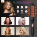 32MM Thermal Hair Brush for Curling & Straightening | Dual Voltage Hot Comb Curling Wand | Hair Styling Iron Brush for Root Volume & Loose Curls | Ideal Gift for Women | Black Gold - Buy Online on GoSupps.com