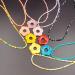 Vsilay Lianxue Colorful Floral Pearl Necklace | Cute Acrylic Beads Collarbone Chain | Fashion Jewelry for Women & Girls - Buy Online on GoSupps.com