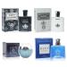 META-BOSEM 4Pc Set Cologne for Men (Greet+Greet Adventure+Broadway Aqua+Broadway Blue) Collection Fragrance Eau de Parfum Spray - Masculine Scent (Pack of 4) Each 3.4 Fl Oz Total 13.60 Oz