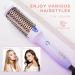 K&K 1.5 Inch Thermal Brush - Volumizing Heated Curling Iron with Ceramic Tourmaline - Quick Heating & Dual Voltage - Silky Smooth Hair - Purple - Buy Online on GoSupps.com