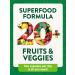 Nature's Truth Fruit and Veggies Supplement | 120 Vegetarian Capsules | 20+ Fruits & Vegetables | Vegetarian Non-GMO and Gluten Free Supplement - Buy Online on GoSupps.com