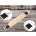 Premium Solingen Shaving Set - Made in Germany | Extra Wide Leather Wooden Handle Razor with Gold Etching | Perfect for International Shipping - Buy Online on GoSupps.com
