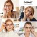 DOOViC Blue Light Blocking Reading Glasses - 4 Pack Lightweight & Flexible Anti-Eyestrain for Men & Women - 2.0 Strength in 4 Colors - Buy Online on GoSupps.com