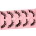 Milllruez Fox Eye False Eyelashes - Fluffy Faux Mink Wispy Lashes for Volume and Length - Bratz Doll Inspired Pack - Buy Online on GoSupps.com