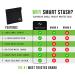 SMART STASH Smell Proof Pouch - Small 7x6 Inch Black Bag - Odor Proof Container (Pack of 1) - Buy Online on GoSupps.com