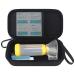 Elonbo Hard Travel Case for Asthma Inhaler Spacer for Kids and Adults,Masks Inhaler Holder, Asthma Travel Organize Carrying Bag, Pocket Fits Medication, Black (CASE ONLY! Inhaler Spacer Not Included)