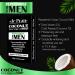 Extra Virgin Coconut Oil & Peppermint Soap | Natural Men s Body & Face Cleanser | No SLS No Paraben Cruelty-Free - Buy Online on GoSupps.com