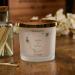 Personalised Large Double Wick Wedding Candle Gift with Green Clover Heart (Planet spa) - Buy Online on GoSupps.com