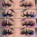 Mikiwi 25mm Colored Mink Lashes - 7 Pairs Mix of Colorful Eyelashes for a Bold Look - Buy Online on GoSupps.com