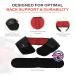 ThermoDR Self-Heating Back Support Belt with Infrared Technology, Tourmaline Gemstones & Magnets - Extra Lower Back Support for Men & Women - Buy Online on GoSupps.com