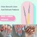 Nail Art Brushes Set - 6PCS Design Pen Painting Tools with Acrylic, Builder Gel, Extension Gel Brush, Liner Brush, and Dotting Pen - Gel Polish Manicure Salon DIY at Home - Buy Online on GoSupps.com