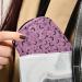 Travel Pill Organizer Bag - Purple Goth with Bats | Weekly Pill Case for Vitamins & Supplements | Compact & Portable Zippered Pill Box - Buy Online on GoSupps.com