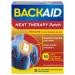 Backaid Heat Therapy Patch, Portable Heating Pad, Medium for Back, Shoulders, and Neck Pain Relief, 8 Count, White