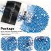 576PCS Capri Blue Rhinestones & Nail Crystals - SS30 (6.4mm & 6.5mm) for Stunning Nail Art | International Shipping - Buy Online on GoSupps.com