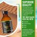 Organic Black Seed Oil - 100% Pure Cold Pressed Nigella Sativa Oil for Immune Support & Wellness - Antioxidant & Anti-Inflammatory Herbal Supplement - Buy Online on GoSupps.com