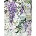 Lilac Theme Mulberry Rice Paper 8x10.5 inch - 6 Unique Printed Images, 30gsm Fiber, Decoupage & Mixed Media Crafts - Buy Online on GoSupps.com