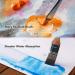 Artify 24-Piece Paint Brush Set Expert Series - Synthetic Brushes for Acrylic, Oil, Watercolor & Gouache - Includes Palette Knife & Cloth Roll - Buy Online on GoSupps.com