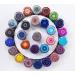 Ahyiyou DIY Zodiac Candle Tins Set - 28 Pieces, 28 Colors, 2.2oz Round Containers for Candle Making, Arts & Crafts, Storage - Buy Online on GoSupps.com