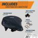 Bikeroo Extra Wide Cruiser Bike Seat for Men and Women - Vintage Brown Saddle with Suspension for Ultimate Comfort - Buy Online on GoSupps.com