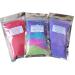 Set of 3 Bubble Bath Dust - Sweet Scents Cherry Boost Parma Violet Candy Hearts (Bath Bomb Dust with Lasting Bubbles) Contains Epsom Salts (Sweet)