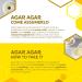 Erbotech Agar Agar Powder - 100% Vegan Food Gelatin for Desserts Creams & Puddings | 100g (1 Pack) - International Shipping Available - Buy Online on GoSupps.com