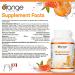 Orange Naturals - Magnesium Glycinate Powder 200mg 90g - Magnesium Bisglycinate Supplements for Men and Women - Relaxation Sleep Support Pressure Relief Healthy Bones Healthy Teeth & Muscle Function 90 g (Pack of 1) 200 mg - Buy Online on GoSupps.com
