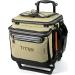Arctic Zone Titan Deep Freeze 60 (50+10) Can Collapsible Rolling Cooler with Wheels and All-Terrain Cart - Colors: Moss and Process Blue White Cooler + Cooler - Buy Online on GoSupps.com