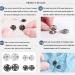 Fuman Forest 100 Sets Sew-on Snap Buttons Metal Fasteners in Black & Silver - 8.5mm, 10mm, 12mm (Fuman-034) - Buy Online on GoSupps.com