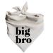 Big Bro Dog Bandana Pregnancy Announcement Baby Announcement to Grandparents (Large)