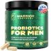 Probiotics for Men with Prebiotics - Men Probiotic Supplement for Digestive Health Gut Health Immune Health Bloating and Prostate Care - Strains Shelf Stable Gluten & Soy Free 60 capsules.