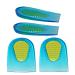 KidSole Shock Absorbing Lightweight Gel Heel Cups For Kid's With Sensitive Heels  Heel Spurs  Plantar Fasciitis  or Ankle Pain (Clear) (Kid's Size 0-3)