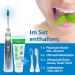 Emmi-dent Ultrasound Platinum Starter Set - Nature Fresh for Sensitive Teeth and Gums | 100% Ultrasound Technology | No Abrasion, No Brushing, Pain-Free - Buy Online on GoSupps.com