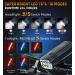 2023 New 6 LED 9000 Lumen Super Bright Bike Lights - 360 Rotatable Headlight | 10 Modes, 24+ Hrs Runtime, USB Rechargeable, Waterproof | Free Taillights | Night Riding Bicycle Light - Buy Online on GoSupps.com