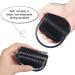 BBTO 12 Pieces Pocket Palm Combs Set - Portable Soft Brush for Home, Office, Travel & Pets - Black - Buy Online on GoSupps.com