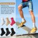 Geyoga Compression Foot Sleeves for Foot and Heel Pain Relief - 7 Pairs, Arch Support, Men & Women (Size L & XL) - Buy Online on GoSupps.com