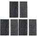 FRCOLOR 6 Pcs Bath Towel Showering Towel Rear Scrub Back Strap Body Exfoliating Towel Mud Scrubbing Towel Beauty Skin Bath Wash Towel Body Cleaning Towel Carbon Fiber Scrubber Aldult As Shownx3pcs 100x25cmx3pcs