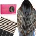 If-of-hearted tape extensions real hair 40PCs 100g 35cm 14 inch balayage natural black to light blond hair extension real hair extensions invisible tape in extensions real hair extensions 35cm-100g #1b/19/1b balayage natural black to light blonde