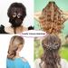 Tail Hair Tools Hair Loop Pull Through Tools Hair Braiding Tools with Hair Elastics Hair Plaiting Rat Tail Comb Bands Remover and Hairpin Hair Updo for Girls Women French Hair Styling Pink - Buy Online on GoSupps.com