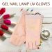 minkissy 1 Pair Gel Manicure Gloves Half Finger Gloves Nail Uv Gloves Hand Protective Gloves Golf Glove Manicure Gloves Anti Uv Nail Art Accessory Sun Protection Nail Cotton - Buy Online on GoSupps.com