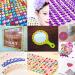 4032 Pieces 6mm Colorful Bling Rhinestone Sticker Sheet - Self Adhesive Gems for Scrapbooking, DIY Crafts & Wedding D cor - Buy Online on GoSupps.com