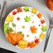 Thanksgiving Plates Cups and Napkins | Thanksgiving Plates and Napkins Supplies | Maple Leaves Pumpkin Autumn Thanksgiving Harvest Decoration Harvest Tableware Set for Fall The 9 Inch Tray - Buy Online on GoSupps.com