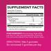 Biotin Gummies for Women | 5000mcg Hair Growth Supplement | 90 Strawberry Flavored Beauty Gummies | Gluten Free Vegan Formula - Buy Online on GoSupps.com